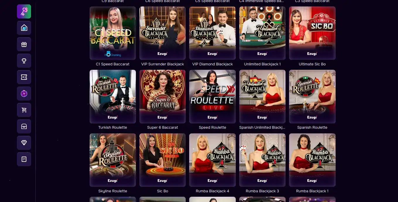 Экран слот-игры казино с крупными визуалами